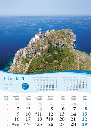 Promotivni zidni kalendar More