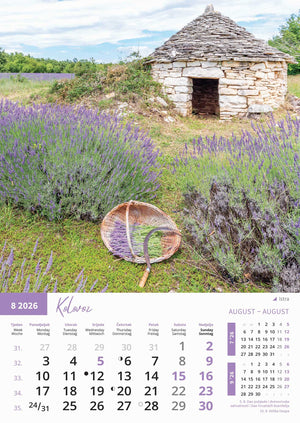 Promotivni zidni kalendar Priroda