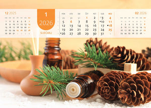Promotivni zidni kalendar Just relax