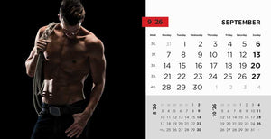 Promotivni stolni kalendar čestitka - Masculine