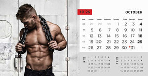 Promotivni stolni kalendar čestitka - Masculine