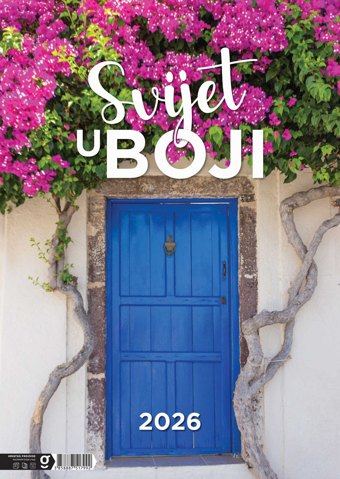 Promotivni zidni kalendar Svijet u boji