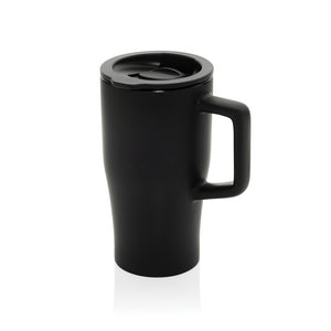 Keramička šalica s poklopcem, 490 ml