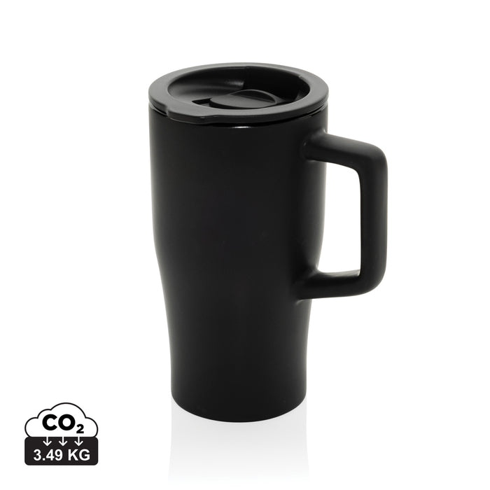 Keramička šalica s poklopcem, 490 ml