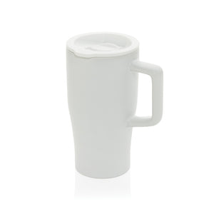 Keramička šalica s poklopcem, 490 ml