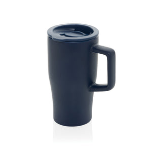 Keramička šalica s poklopcem, 490 ml