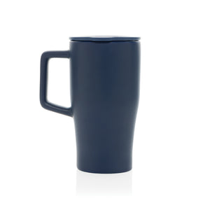 Keramička šalica s poklopcem, 490 ml