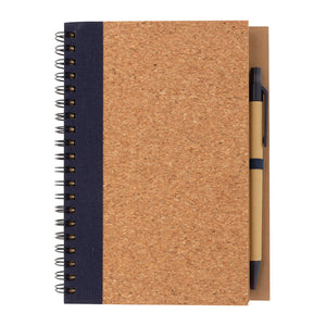 Spiralni kraft notes s olovkom