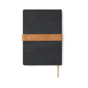 A5 notes s platnenim koricama