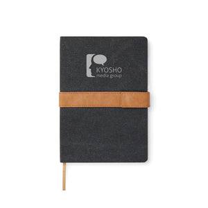 A5 notes s platnenim koricama