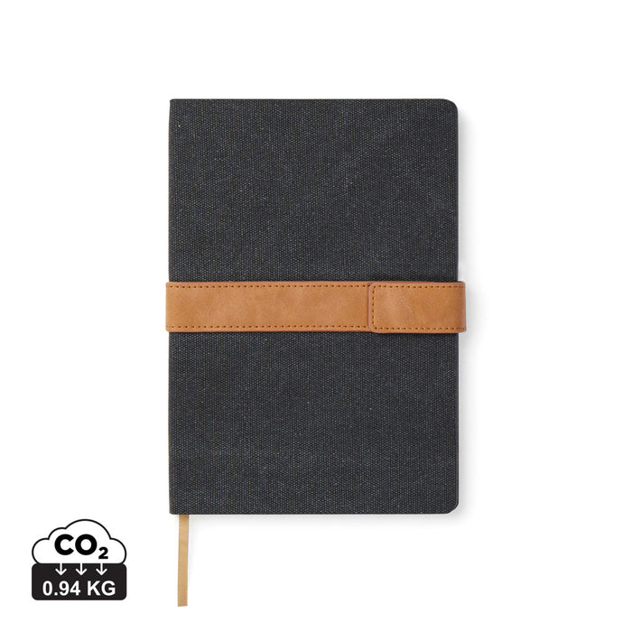 A5 notes s platnenim koricama