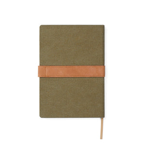 A5 notes s platnenim koricama