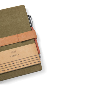 A5 notes s platnenim koricama