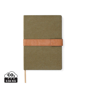 A5 notes s platnenim koricama