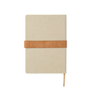A5 notes s platnenim koricama