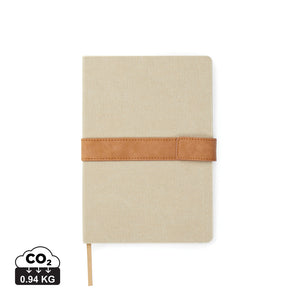 A5 notes s platnenim koricama