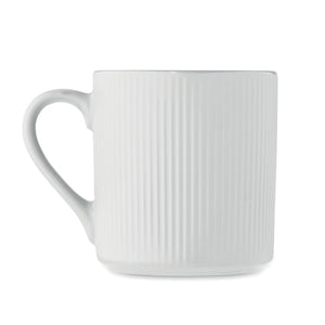 Rebrasta keramička šalica, kapaciteta 340ml