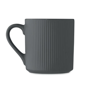 Rebrasta keramička šalica, kapaciteta 340ml