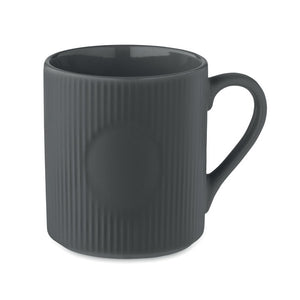Rebrasta keramička šalica, kapaciteta 340ml