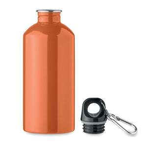 Boca od recikliranog nehrđajućeg čelika s karabinerom, 500ml