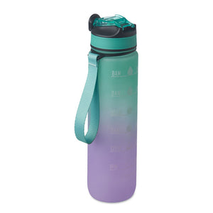 Sportska boca za vodu od RPET-a sa slamkom, 1000ml