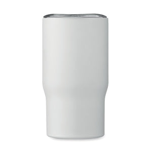 Dvoslojna putna šalica s drvenom ručkom, 350ml