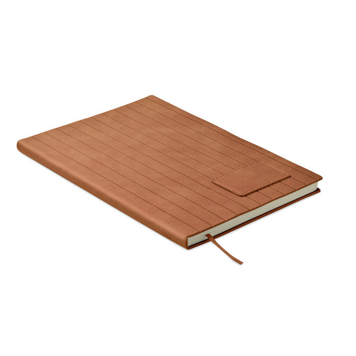 Notes A5 s rebrastim PU koricama i efektom dima