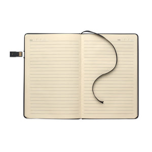 Promotivni notes A5 s USB memorijskim stickom 16Gb