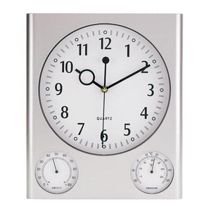Promotivni zidni sat s termometrom i higrometrom | Poslovni pokloni