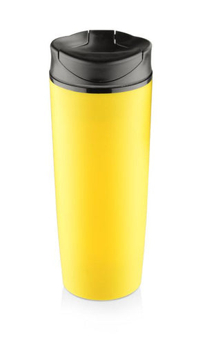 Promidžbena putna šalica Sticky 450ml, žute boje | Poslovni pokloni | Promo pokloni