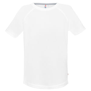 Poslovni pokloni | Promo pokloni | Promotivna dječja sportska t-shirt majica Chill, za tisak logotipa, bijele boje