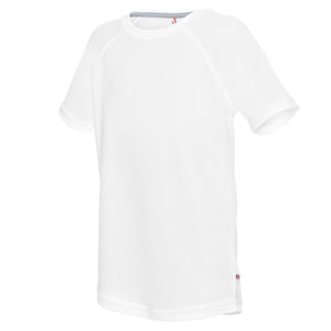 Poslovni pokloni | Promo pokloni | Promotivna dječja sportska t-shirt majica Chill, reklamni artikli za tisak logotipa, bijele boje