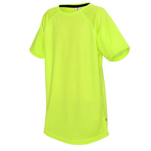 Poslovni pokloni | Promo pokloni | Promotivna dječja sportska t-shirt majica Chill, promotivni proizvodi za tisak logotipa, boje zelene limete