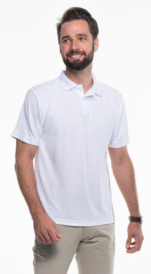Poslovni pokloni | Promo pokloni | Promotivna muška polo majica Cool, 140 g/m2, za tisak ili strojni vez / štik logotipa
