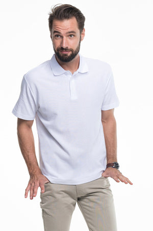 Poslovni pokloni | Promo pokloni | Promotivna muška polo majica Heavy Polo, 180 g/m2, za tisak logotipa