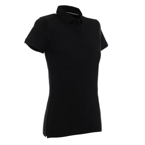 Reklamna ženska polo majica Ladies' Venus, 190 g/m2, crne boje, za tisak ili vez loga | Poslovni pokloni