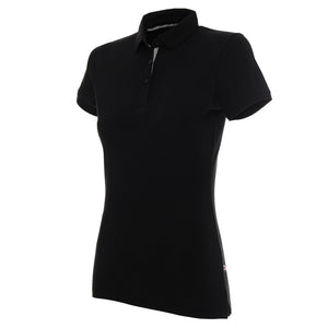 Promidžbena ženska polo majica Ladies' Venus, 190 g/m2, crne boje | Poslovni pokloni