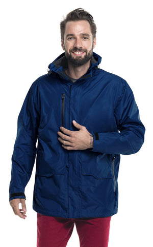 Promotivna muška zimska jakna Lock | Poslovni pokloni za tisak loga