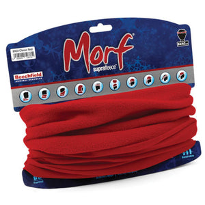 Promo multifunkcionalni šal buff Morf™ Suprafleece™, crvene boje | Poslovni pokloni