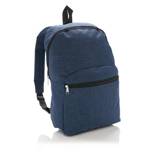 Klasični promotivni ruksak iz dva tona boje, navy plave boje | Promo pokloni