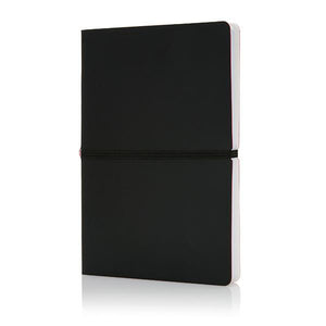 Reklamni notes / bilježnica A5 crne boje Deluxe | Poslovni pokloni
