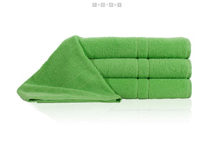 Promotivni ručnik Quality 400g/m2, 50x100 cm, boje zelene jabuke | Poslovni pokloni
