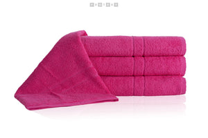 Promotivni ručnik Quality 400g/m2, 50x100 cm, magenta boje | Poslovni pokloni