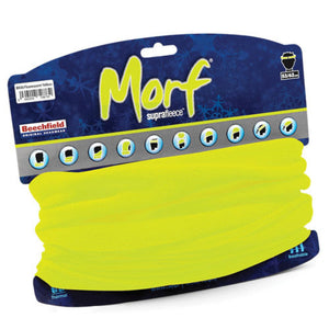 Promo multifunkcionalni šal buff Morf™ Suprafleece™, neon žute boje | Poslovni pokloni