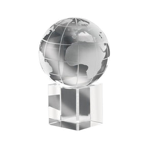 Promotivni kristalni trofej u obliku globusa | Poslovni pokloni