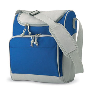 Promotivna rashladna termo torba s prednjim džepom, royal plave boje | Poslovni pokloni