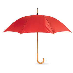 Poslovni pokloni | Promo pokloni | Promotivni kišobran ručni 23” za tisak logotipa, crvene boje
