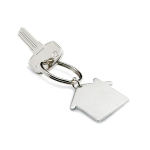 Promotivni metalni privjesak za ključeve u obliku kuće | Poslovni pokloni