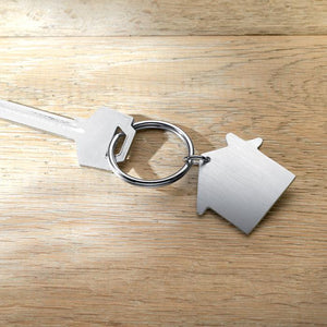 Reklamni metalni privjesak za ključeve u obliku kuće | Poslovni pokloni