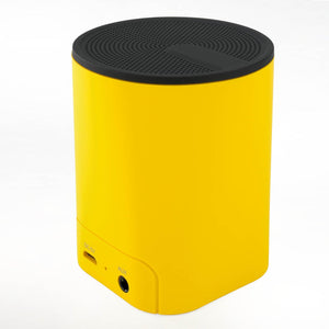 Promotivni bežični 3W zvučnik SOUND, žute boje | Poslovni pokloni